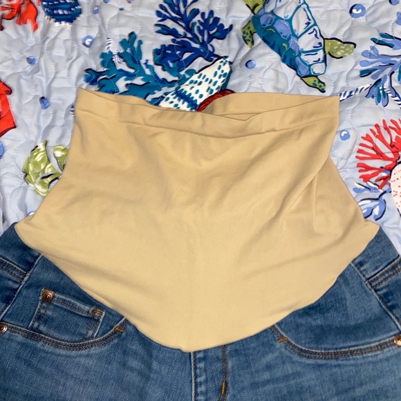 92154 Secret Fit Belly Indigo Blue PS Maternity Jeans Pants - Picture 7 of 11